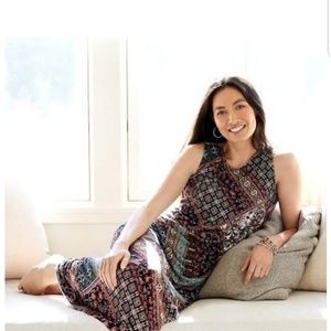 EUC J. Jill Maxi Dress 3X